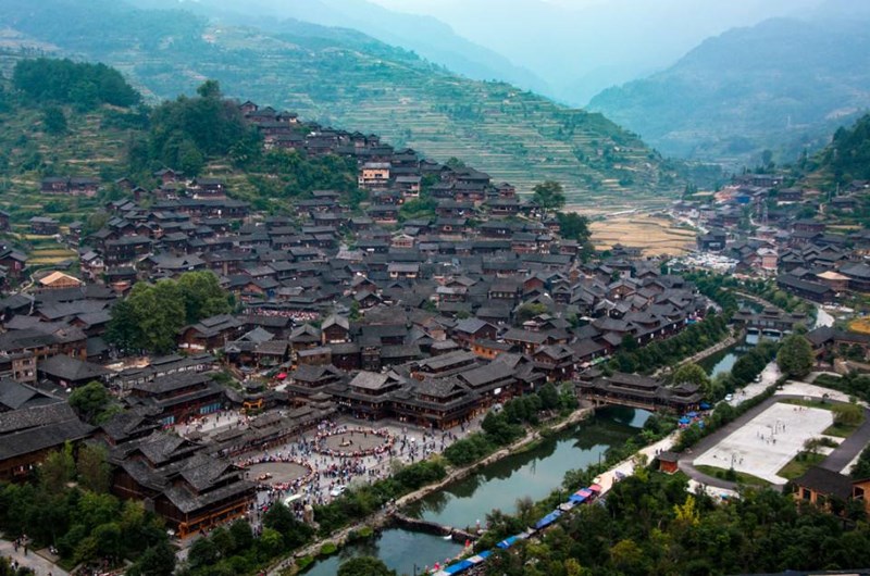 雷山西江苗寨發展旅游助推特色產業鏈